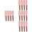 16 Pcs Silicone Lip Brushes For Blending And Concealing Portable 8