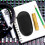 1Set Golden Microphone Amplifier Adapter Metal Plastic for Home Studio 6