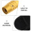 1Set Golden Microphone Amplifier Adapter Metal Plastic for Home Studio 8