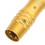1Set Golden Microphone Amplifier Adapter Metal Plastic for Home Studio 10