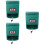 3Pcs Green Wall Mount Mail Box Plastic Suggestion Box Lock 8
