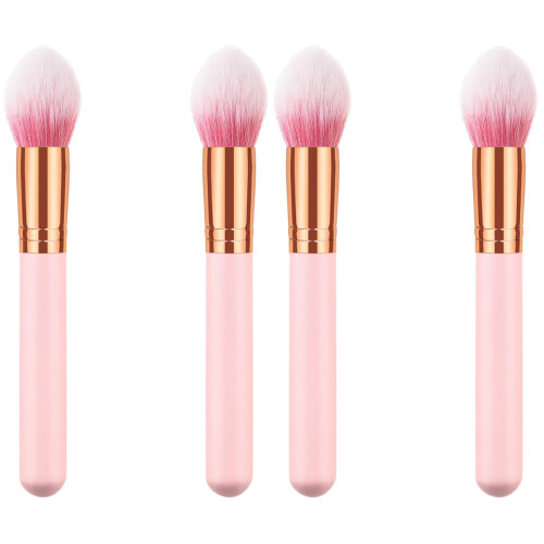 2 Pieces Cream Blush Brush Highlighter Professional Makeup Powder 1