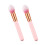 2 Pieces Cream Blush Brush Highlighter Professional Makeup Powder 11