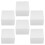 6Pcs 5.89 Inch Square Foam Cake Dummy For Beginners 1