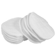 20Pz Coppe Assorbilatte Lavabili Allattamento in Cotone Morbido
