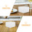 6Pcs 5.89 Inch Square Foam Cake Dummy For Beginners 8