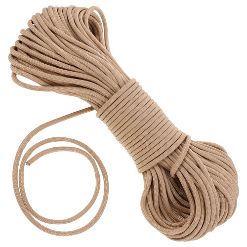 4Pcs Durable Golden Polyester Braided Parachute Tent Cords 2