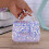 3St Witte Glitter Sequin Clutch Met Ketting Dames 6