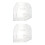 2pcs Bowl Cozy Pattern Template Acrylic Bowl Wrap Template Wrap Sewing 4
