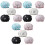 15Pz Cuffie Salone Resistenti Elastiche Colorate Per 3