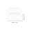 240Pz Clip Per Connettore Catena Roller Blind Resistente E Trasparente 11