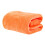 2Pcs Solid Color Orange Fleece Pet Blanket Lightweight Warm 1