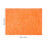 2Pcs Solid Color Orange Fleece Pet Blanket Lightweight Warm 9