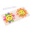 2 Set Puzzle Numerici Bambini Giocattoli Educativi Design Girasole 4