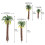 36Pz Mini Alberi Decorativi Verdi in Per Layout E Scenari 4