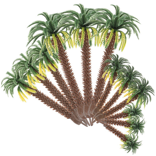 36Pz Mini Alberi Decorativi Verdi in Per Layout E Scenari 2