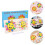 2 Set Puzzle Numerici Bambini Giocattoli Educativi Design Girasole 3