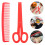 5Sets Clown Comb and Scissor Props Lightweight Plastic 10