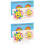 2 Set Puzzle Numerici Bambini Giocattoli Educativi Design Girasole 8