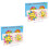 2 Set Puzzle Numerici Bambini Giocattoli Educativi Design Girasole 11
