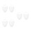 3Set Barba Bianco Con Fascia Elastica Per Costume 4
