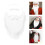 3Set Barba Bianco Con Fascia Elastica Per Costume 11