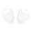 3Set Barba Bianco Con Fascia Elastica Per Costume 2