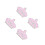 4Pz Toppe Rosa Con in Resina Per Moda 9