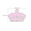 4Pz Toppe Rosa Con in Resina Per Moda 2
