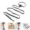 Bridal Garter Nero Elastico Leg Wrap Accessorio Nozze 10