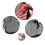 1Paio Over Knee Bambina Cotone Spesso Fiocco 5