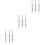9Pz Penne Per Nail Art Double-Head, Multi Per Manicure 6