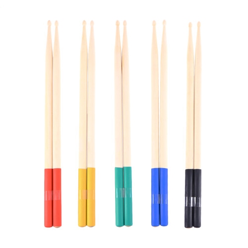 5Pares Baquetas 5A De 5A Multicolor Para Tocar Bateria