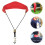 Saxophone Strap Professionale Rosso in Pelle Con Ergonomico 4
