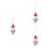 3St Wol Auto Spiegelhanger Diddelphid Creatieve Decoratie 9