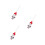 3St Wol Auto Spiegelhanger Diddelphid Creatieve Decoratie 4