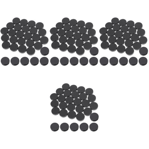 120Pz Backgammon Rotondi Neri Classico Tavolo 2