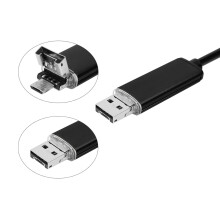 3Szt Endoskopowa USB 2w1 Czarna IP67 Do Rur I Podwodna