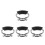 4Pcs Kitchen Pot Lid Handles Black Bakelite Non-Slip Cookware Grip 5
