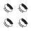 4Pcs Kitchen Pot Lid Handles Black Bakelite Non-Slip Cookware Grip 9