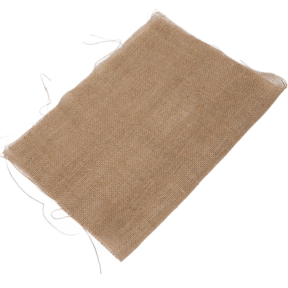 4Szt Uniwersalny Lniany Kocyk NiemowlęCy JasnobrąZowy Do Zdjęć-image