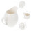 1 cerâmica branca, para café 4