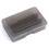 4Pcs Brown Plastic Fishing Tool Boxes 3-Compartment Waterproof Storage 3
