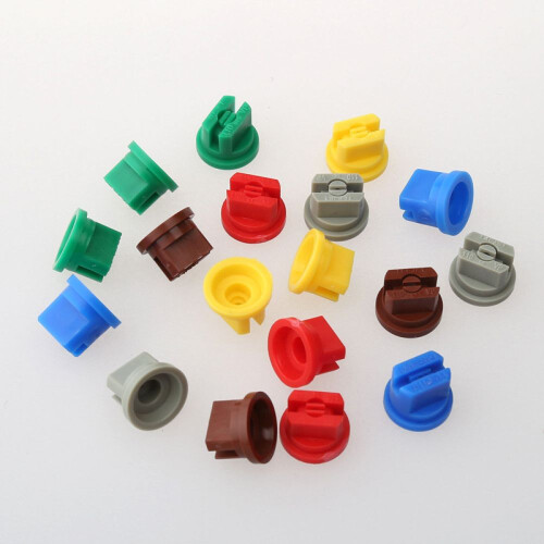 Fan Shaped Flow Patterns Nozzle Tip, Uniform Spray Distribution Plastic Spray Nozzle for Backpack Sprayer Applications, Less Drift Design with Wide Sp 2
