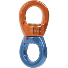 Rock Climbing Essential, Portable Compact Design 360 Degree Rotator for Outdoor Adventures, Aviation Aluminum Noiseless Operation