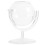1 Taça De Formato Para Cocktail Transparente 8