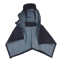3Stk Dunkelblaue Denim Sicherheitskappe Mit Nacken- Und Schulterschutz
