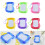 6 Pack Magnetic Doodles Board Keychain Drawing Board Keyring 2