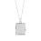 Multipurpose Square Choker Adjustable Chain Necklace-silver 1