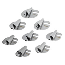 8x 3mm-10mm Sewing Rolled Hemmer Foot Set for Industrial Sewing